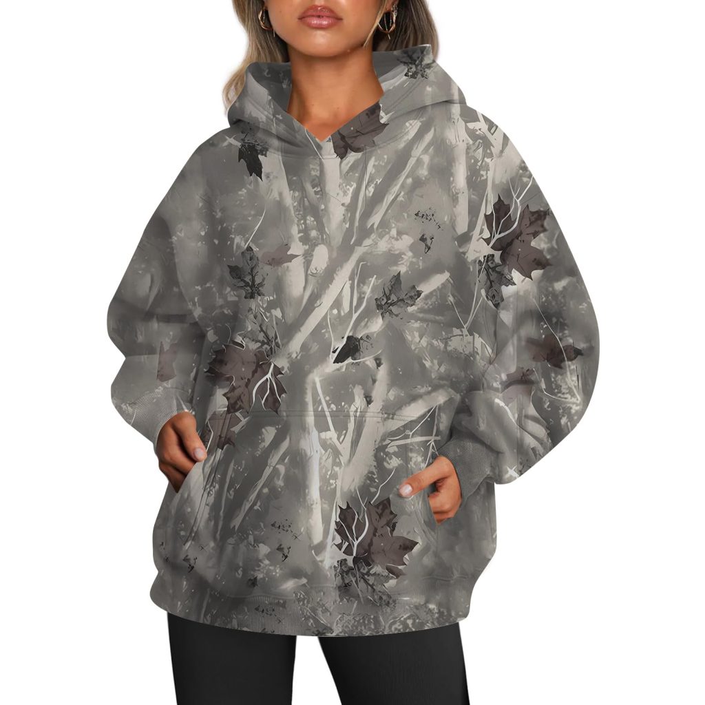 Camo hoodie women's has become a versatile and fashionable staple in many women's wardrobes, offering a blend of comfort,