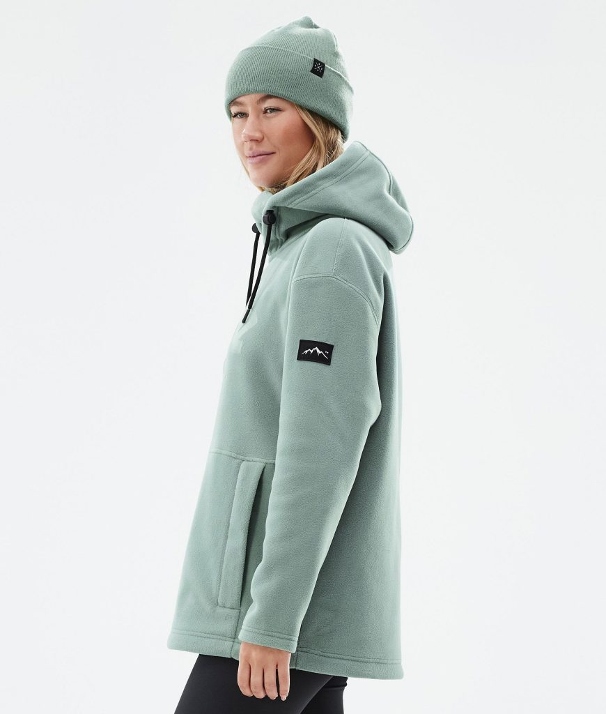 Sherpa lined hoodie women's