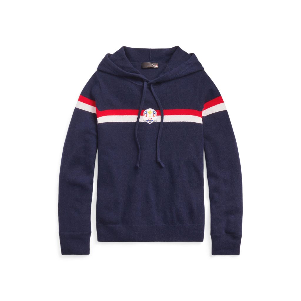 Women's polo hoodie