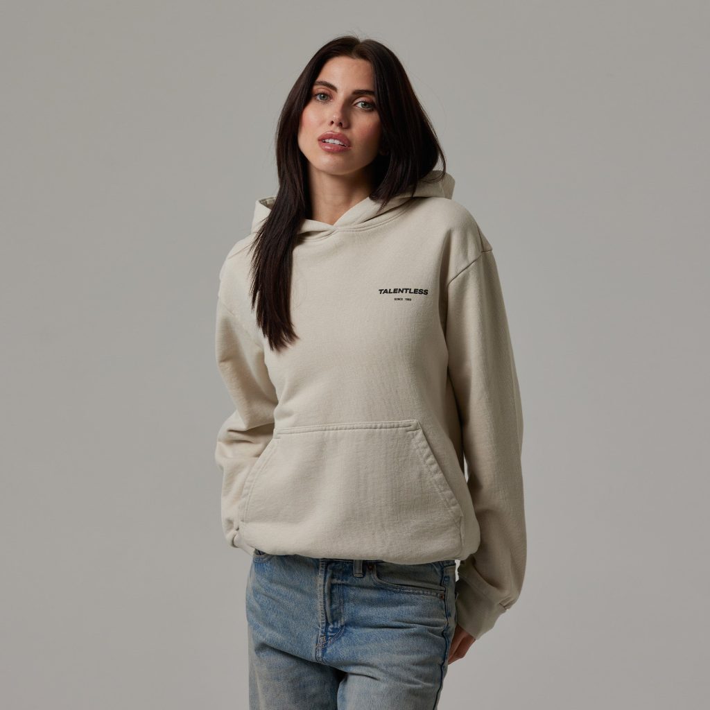 Beige hoodie women's