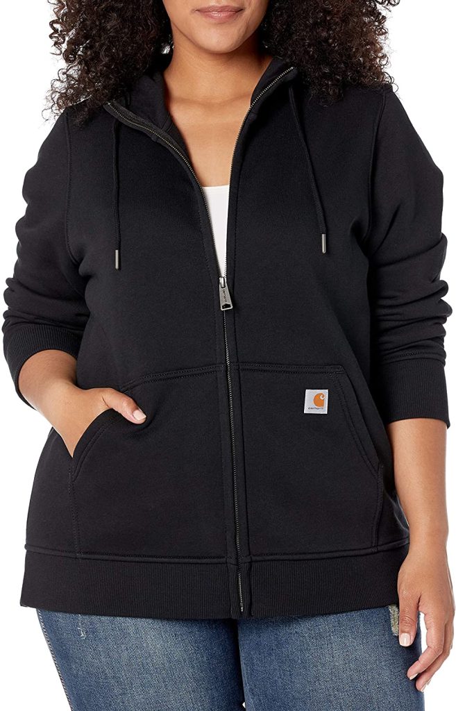 Women's carhartt zip up hoodie