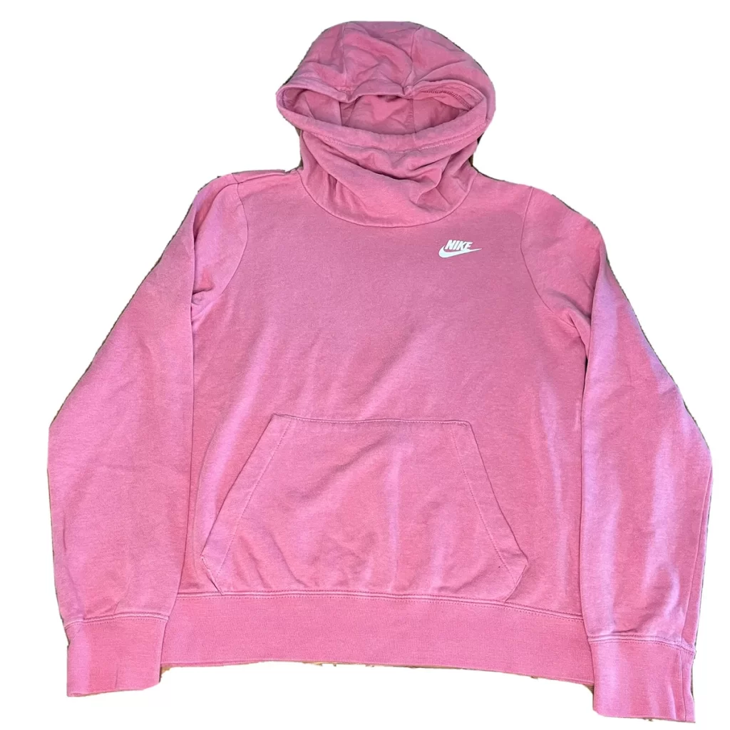 Pink nike hoodie women's