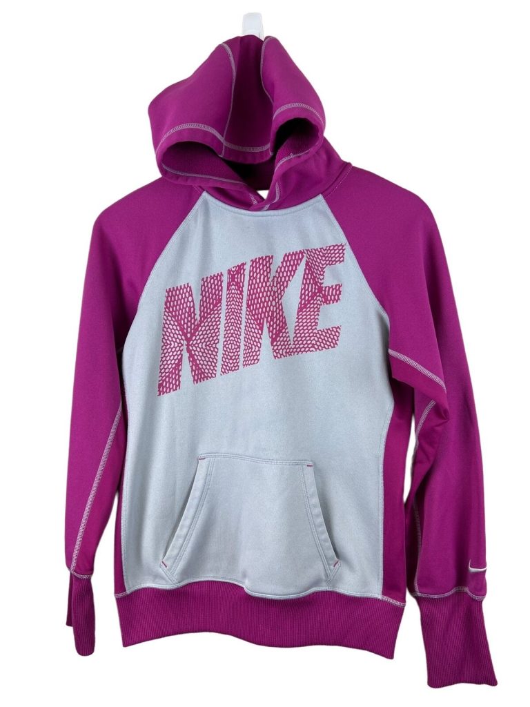 Pink nike hoodie women's