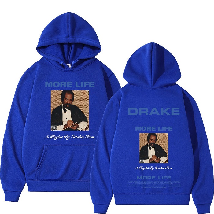 drake blue hoodie