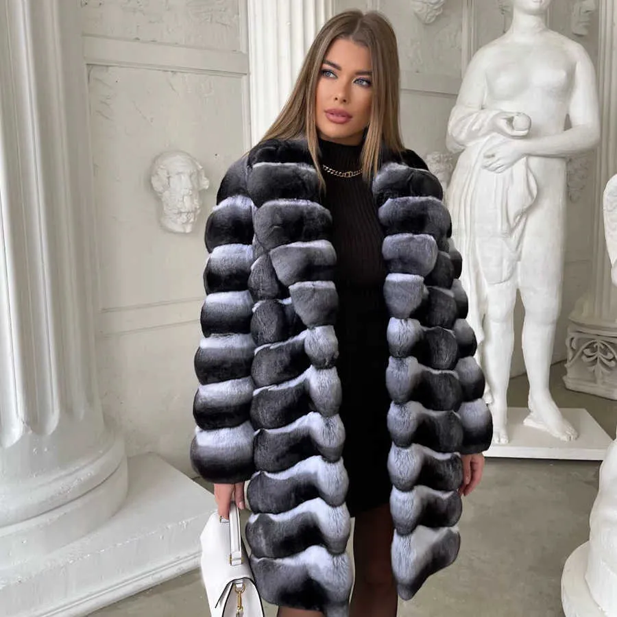 Rabbit fur coat