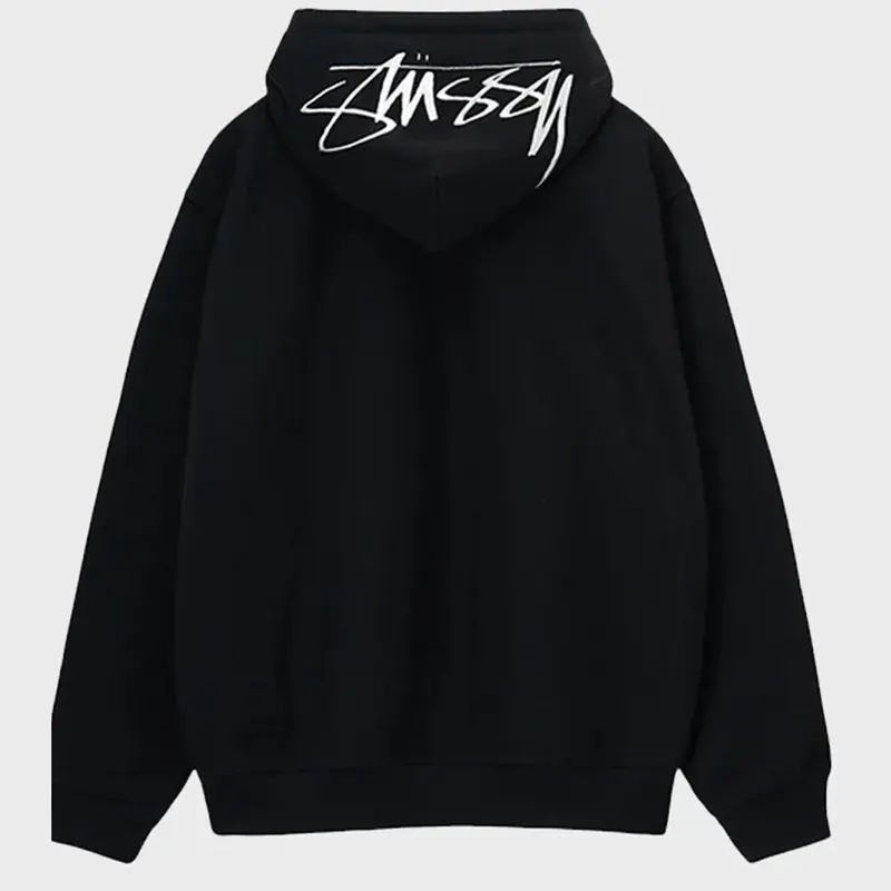 black stussy hoodie