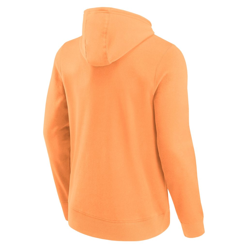 Orange graphic hoodie