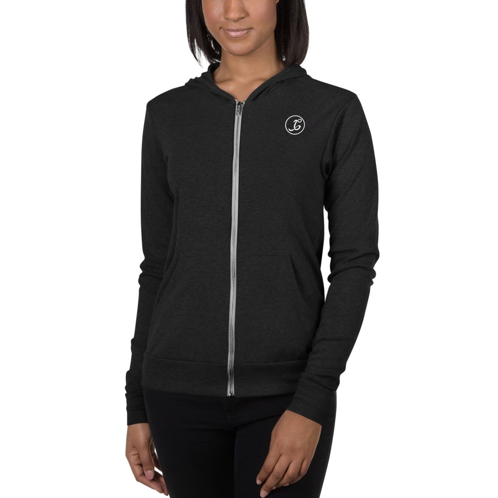 lightweight zip up hoodie