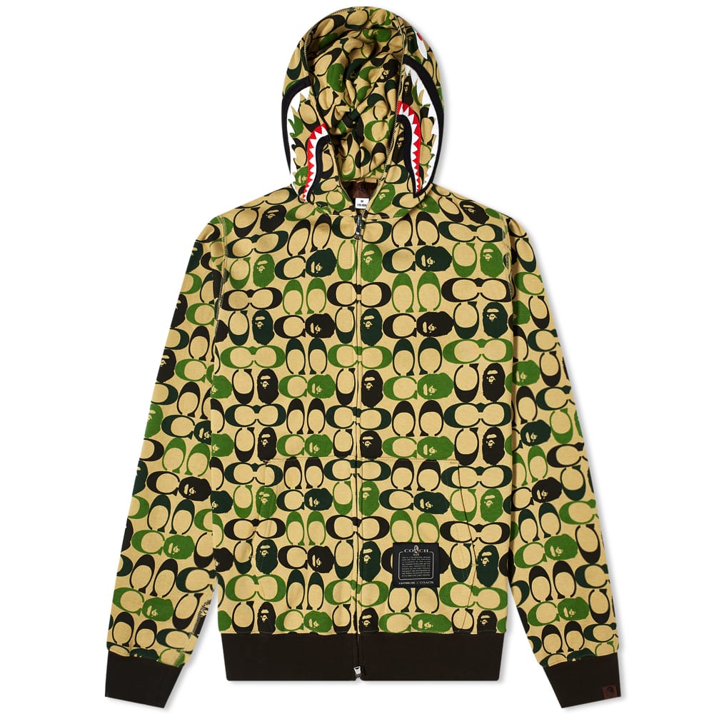 Coach bape hoodie