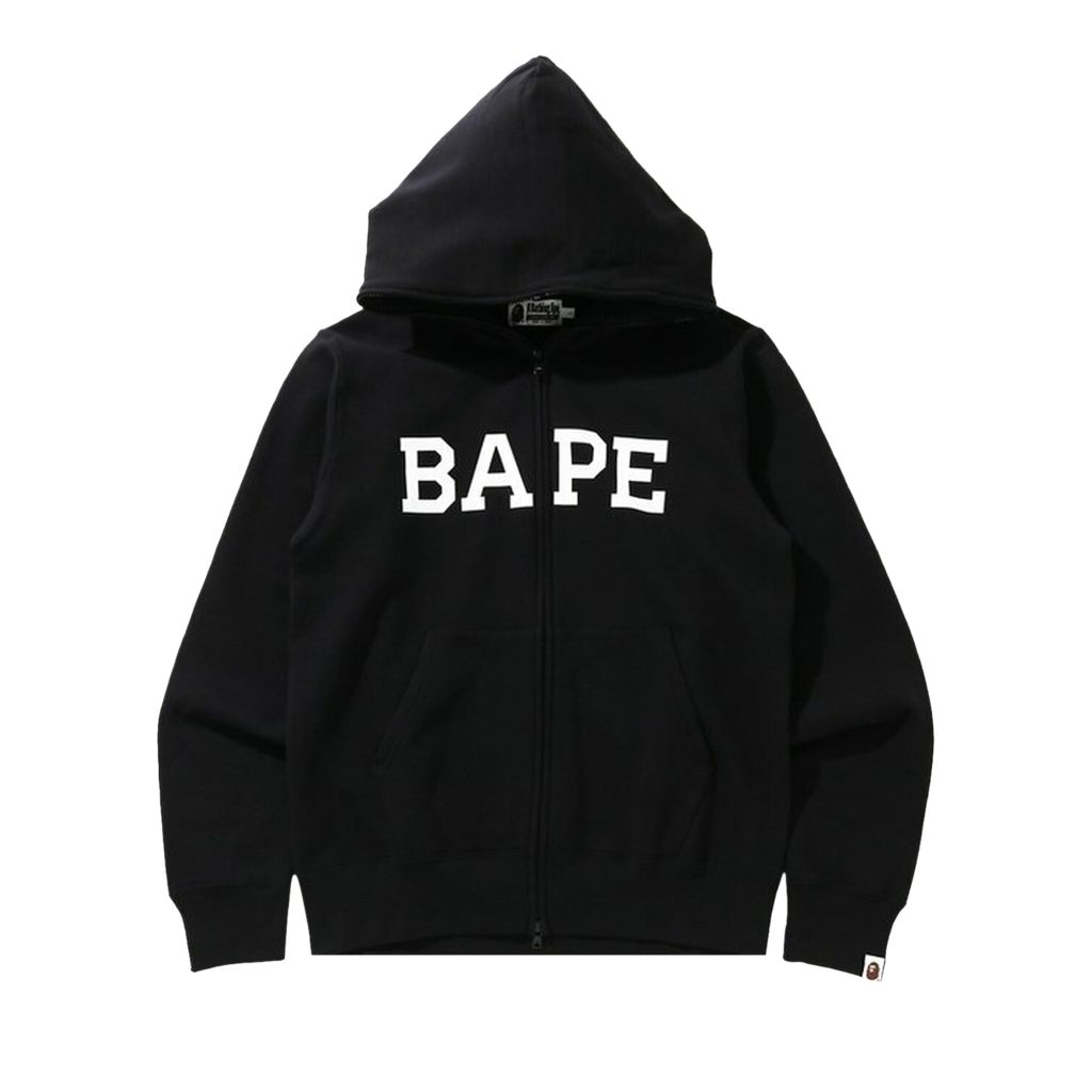 Bape hoodie black