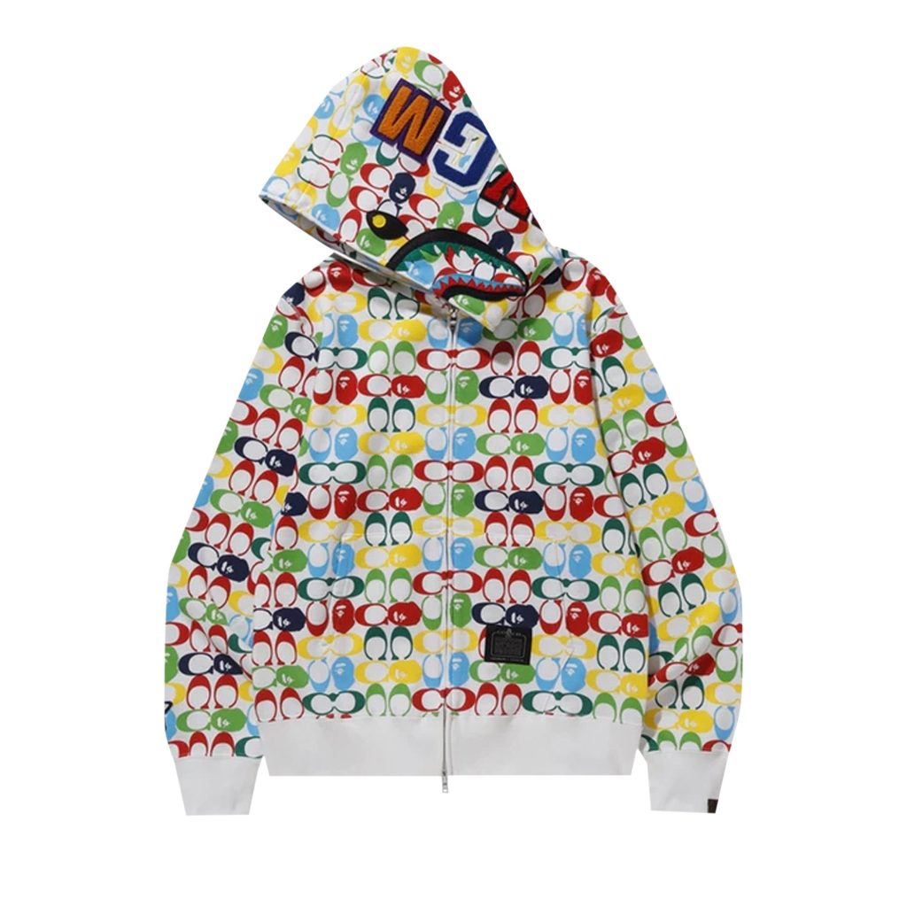 Coach bape hoodie