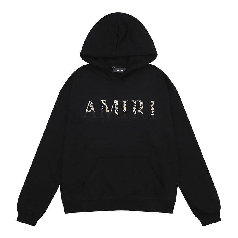 Black amiri hoodie