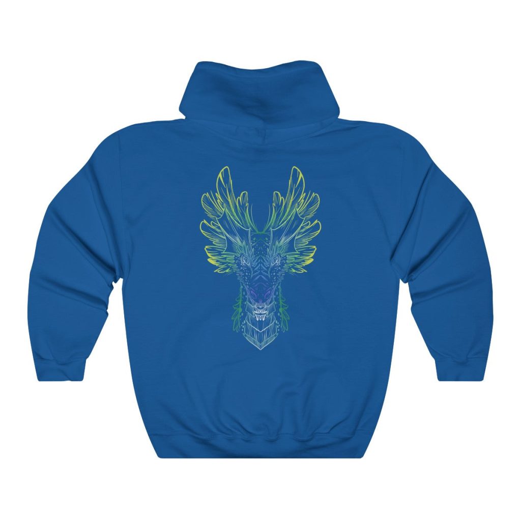 Blue drake hoodie