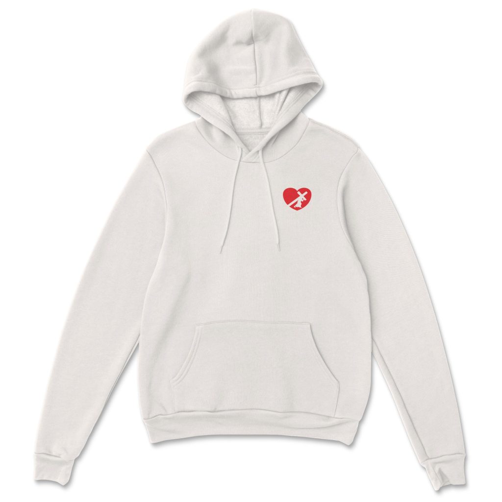 Heart hoodie