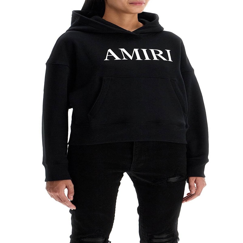 Black amiri hoodie