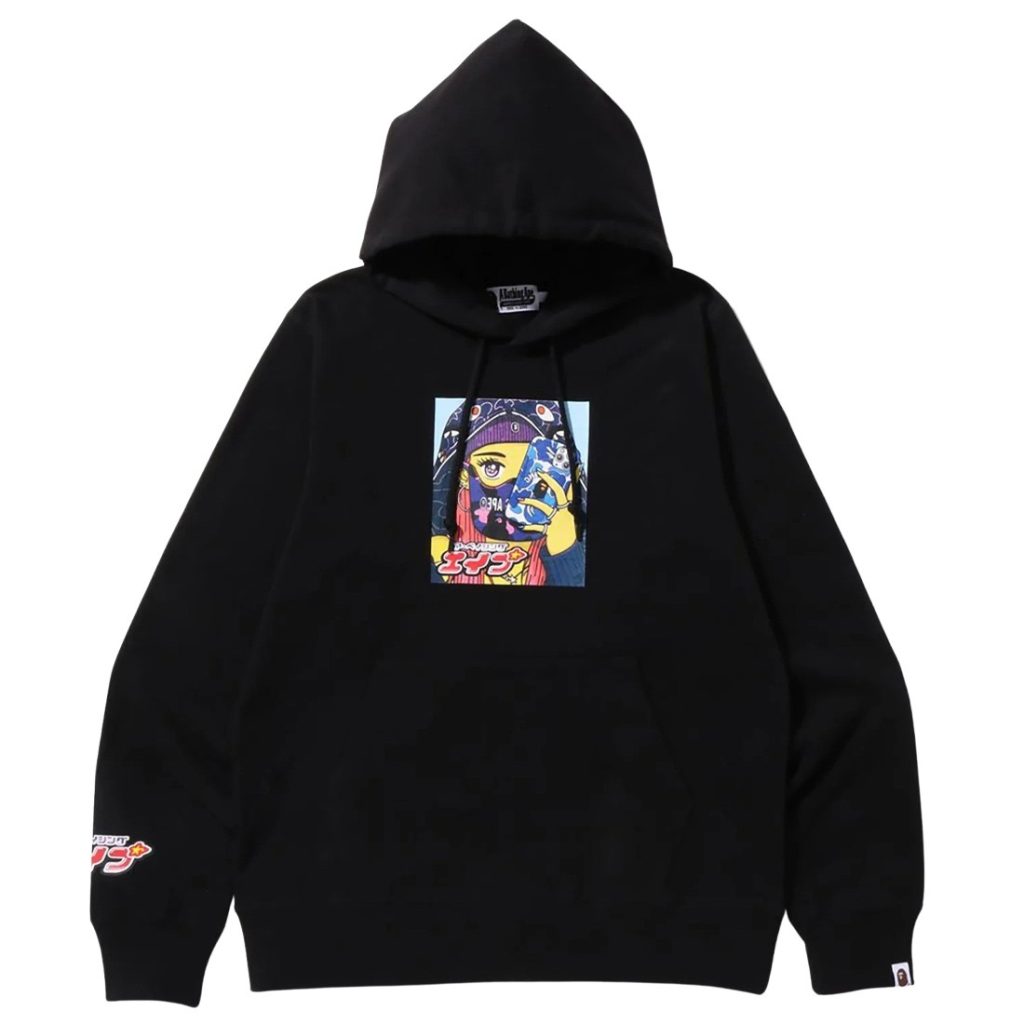 Bape hoodie black