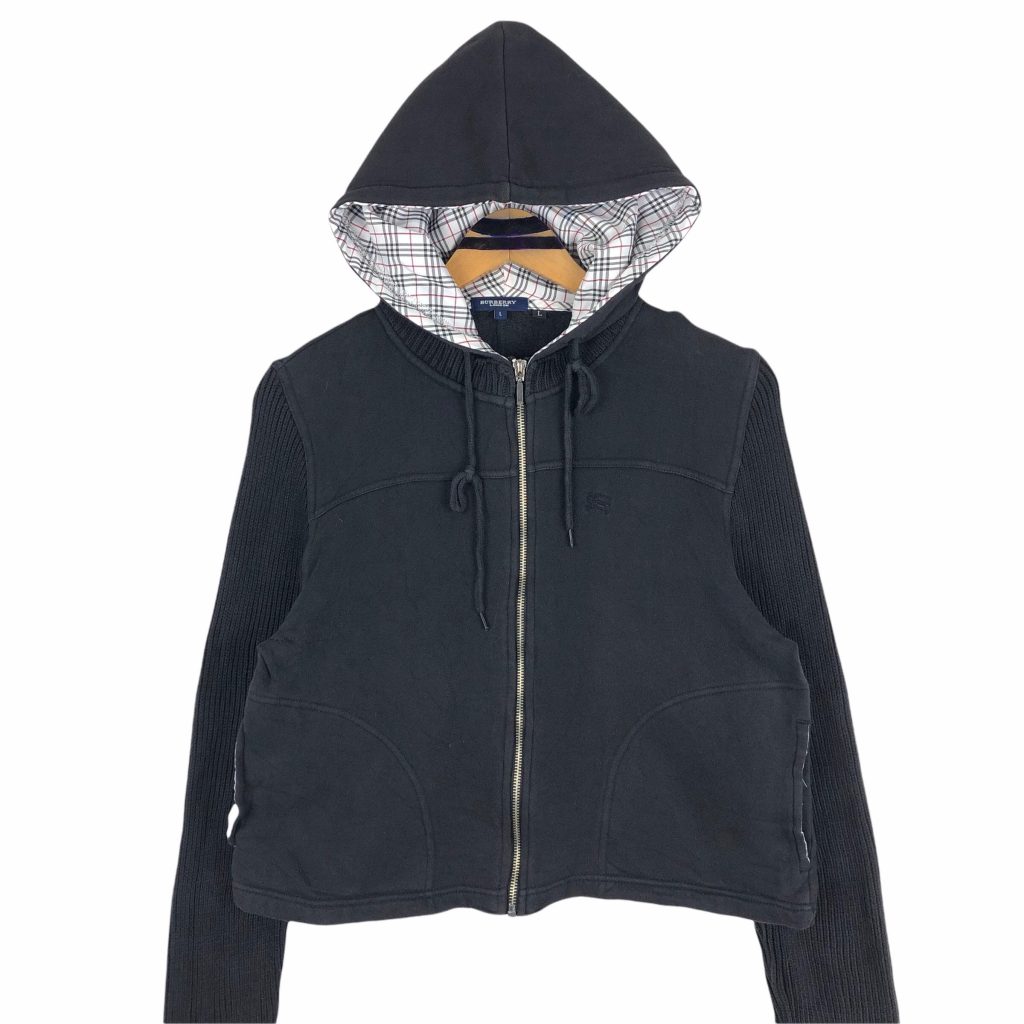 Burberry zip up hoodie