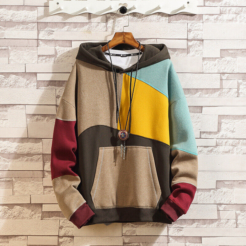 Patchwork hoodie