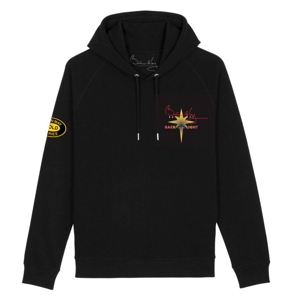 Black hoodie back