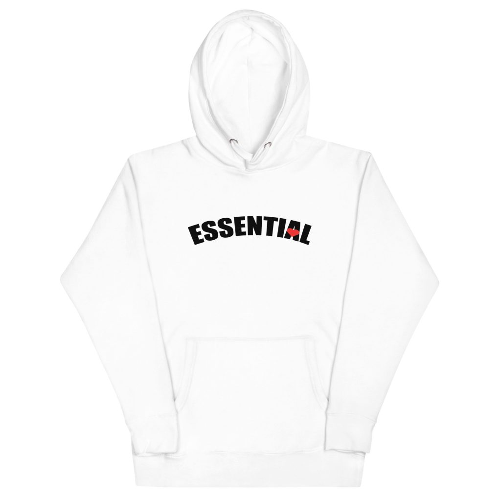 Essentials hoodie sizing