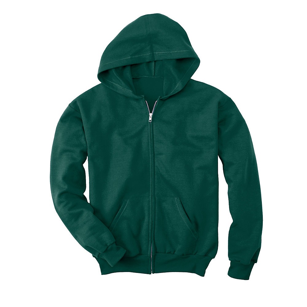 hanes zip up hoodie