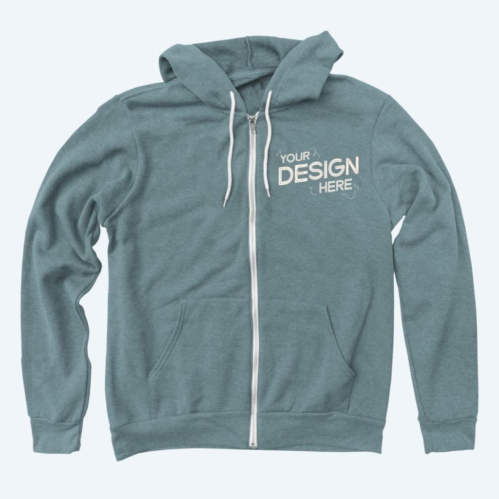 lightweight zip up hoodie