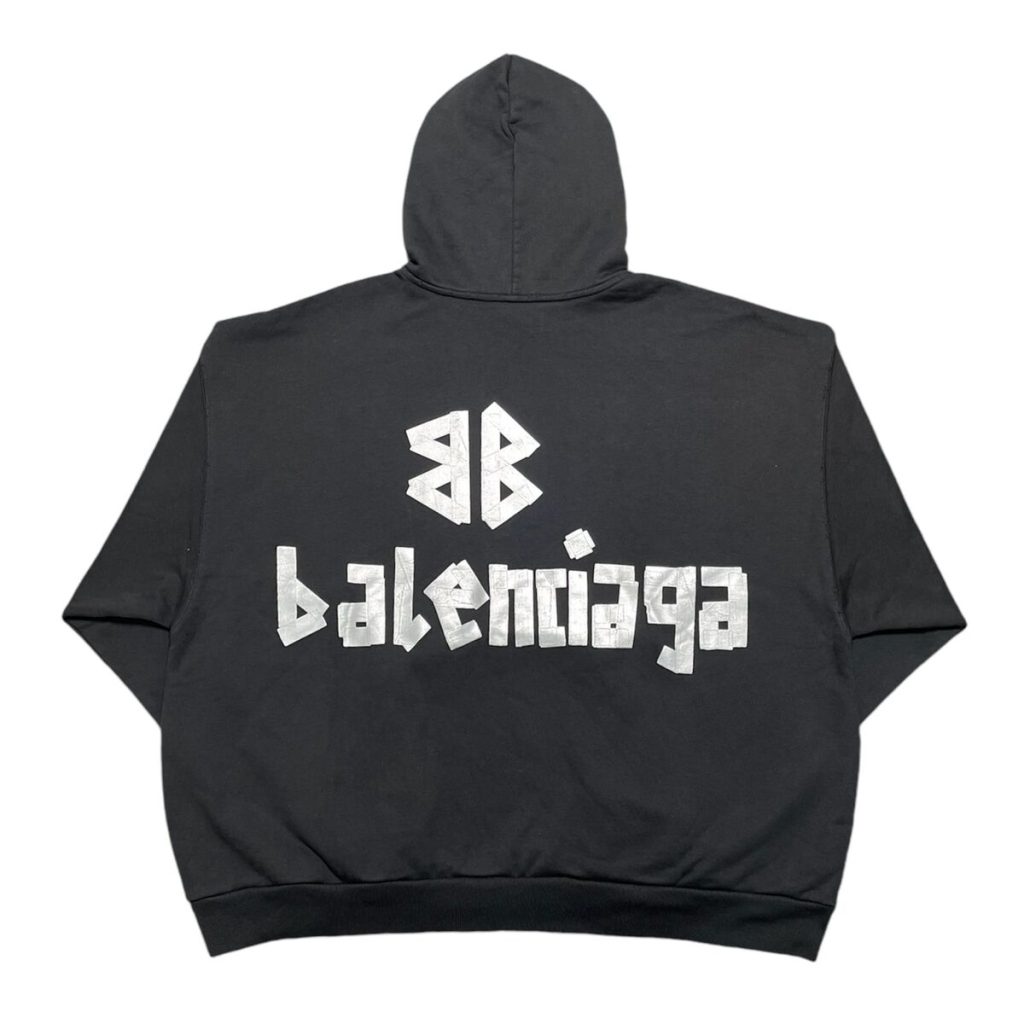 Balenciaga tape hoodie