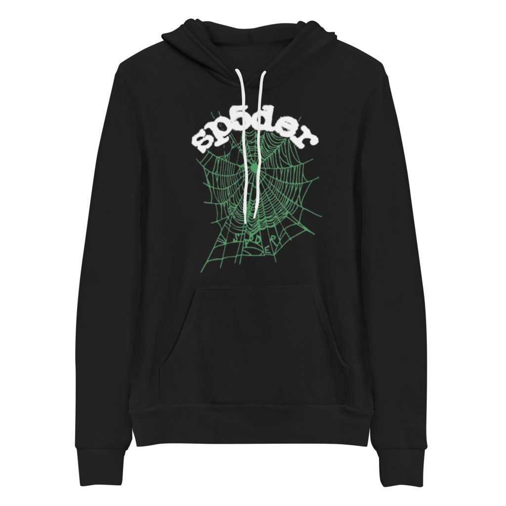 sp5der black hoodie