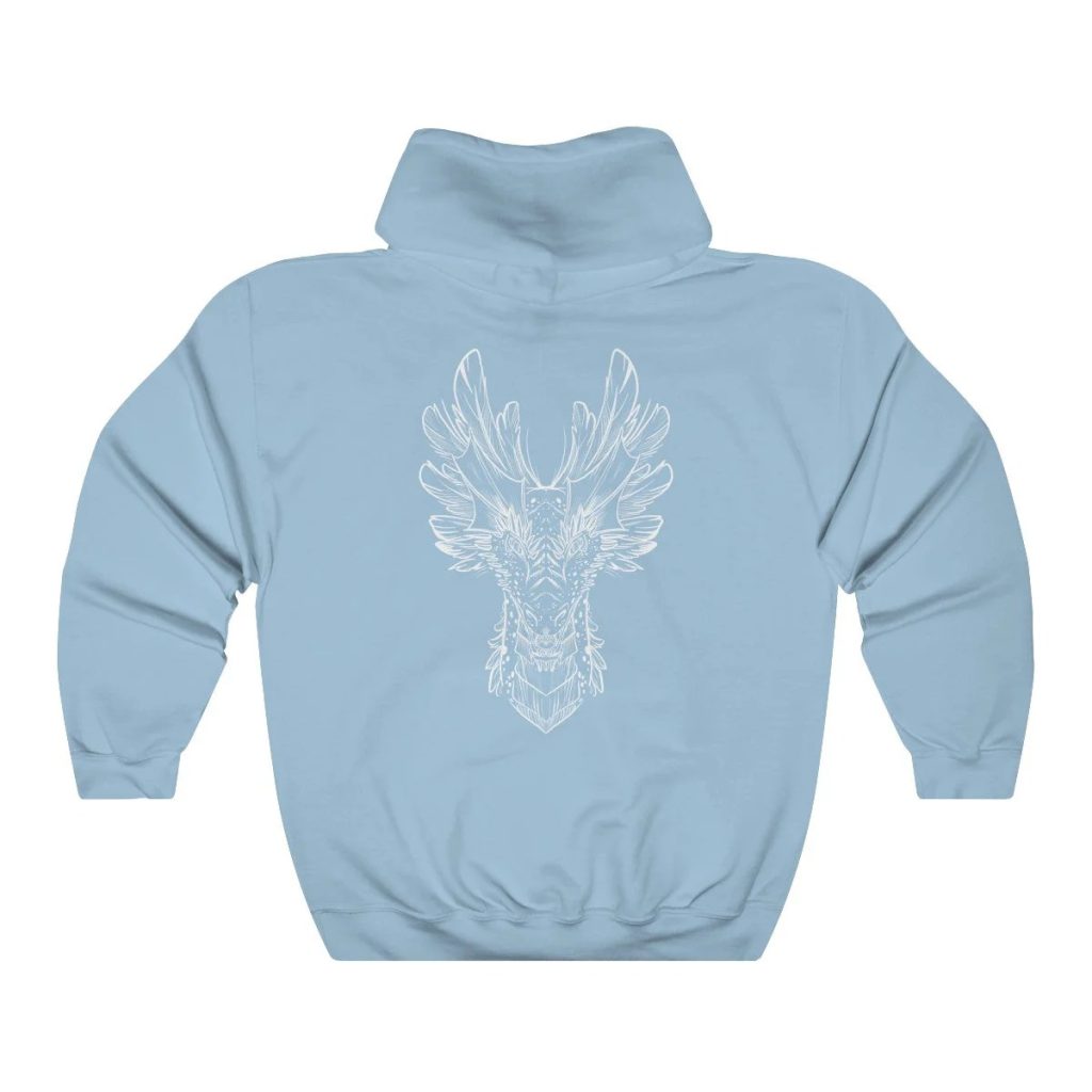 blue drake hoodie