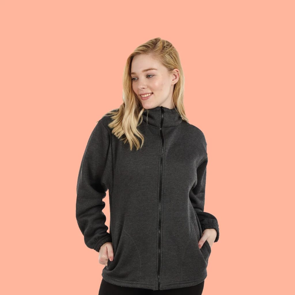 zip up sweatshirt