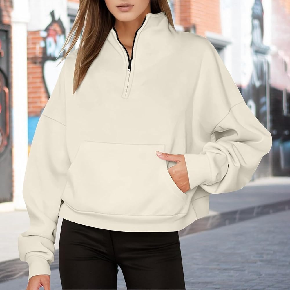 Half Zip Sweatshirt – Style & Comfort Combined