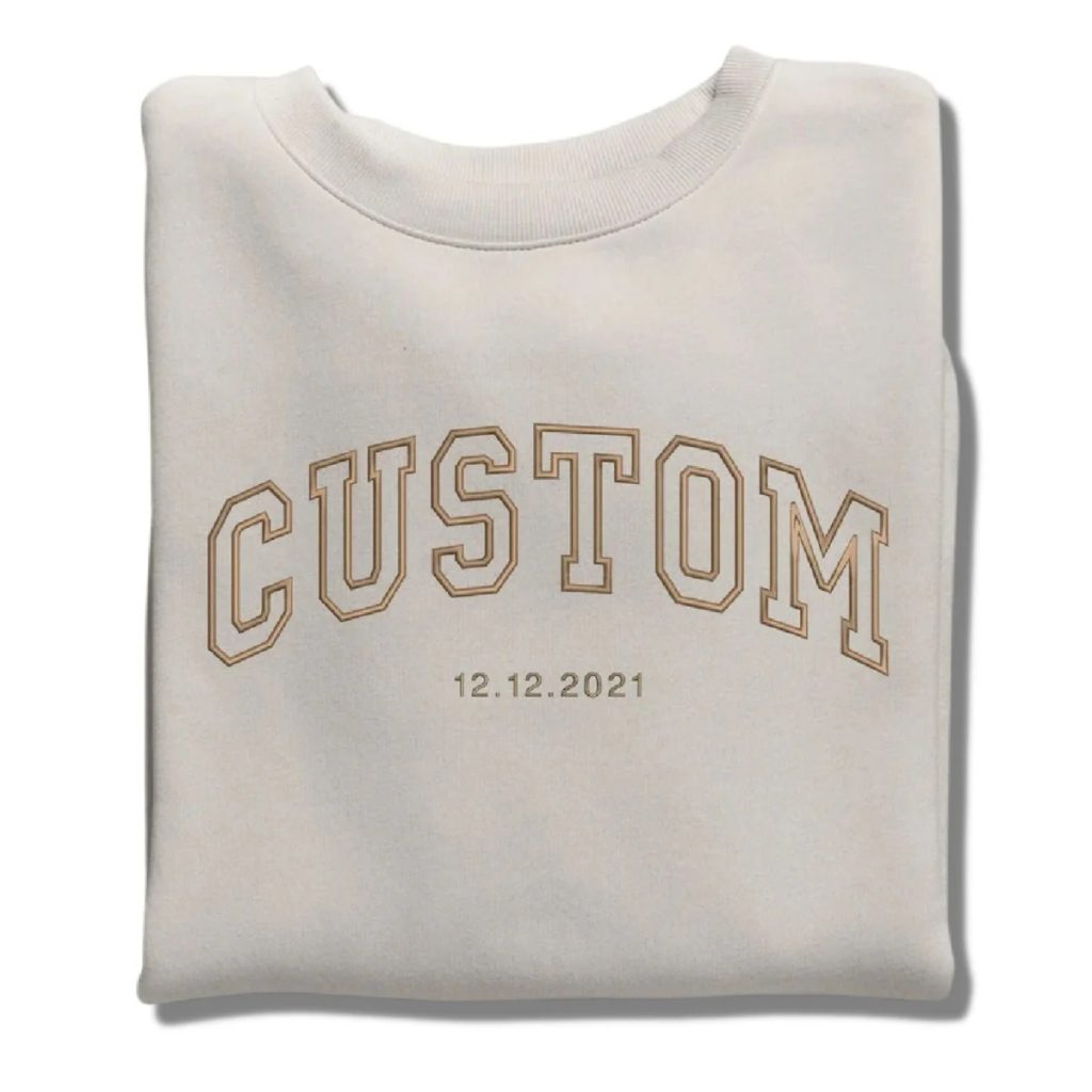 custom sweatshirt