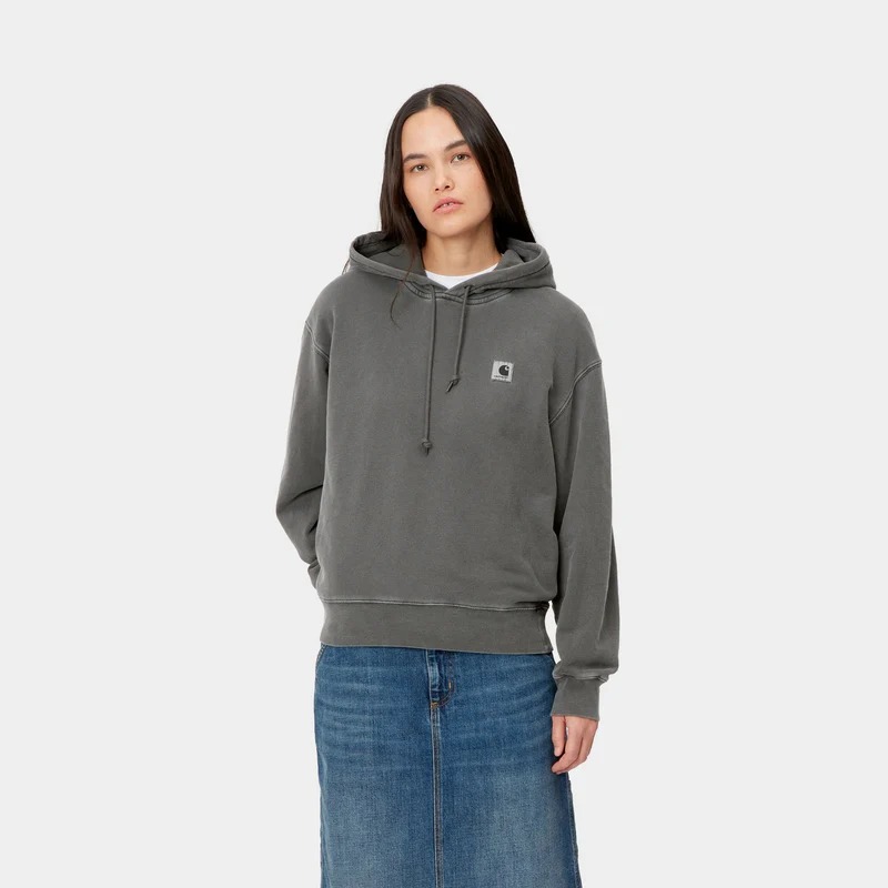 gray sweatshirt