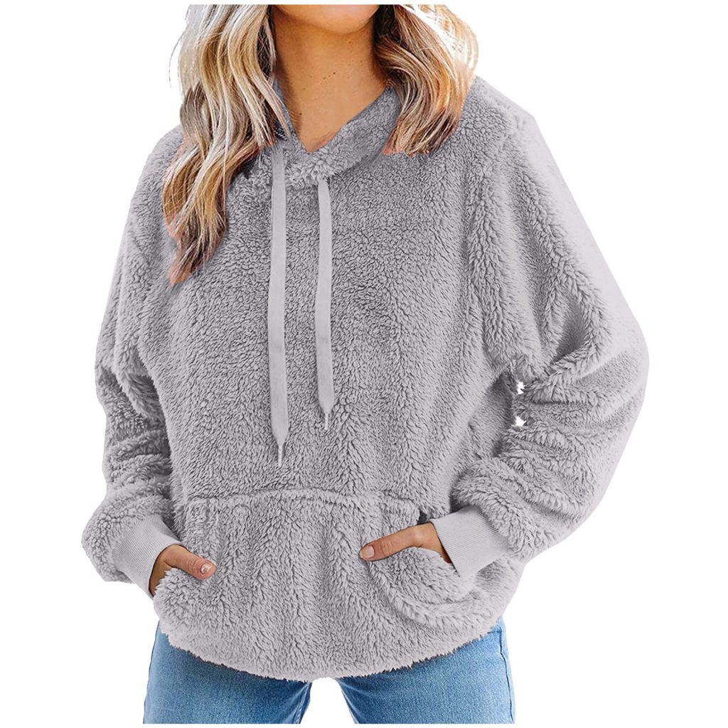 fleece sweatshirt