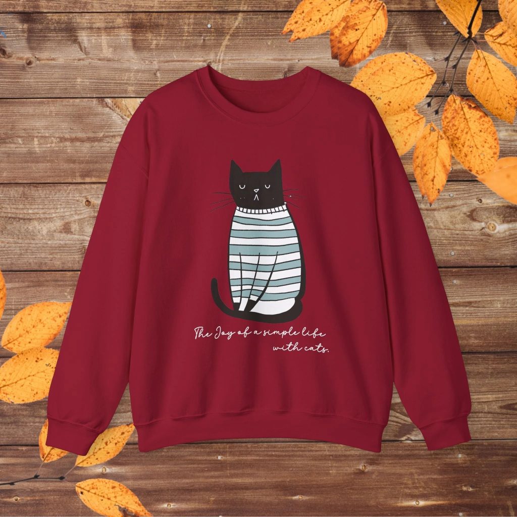 cat sweatshirt