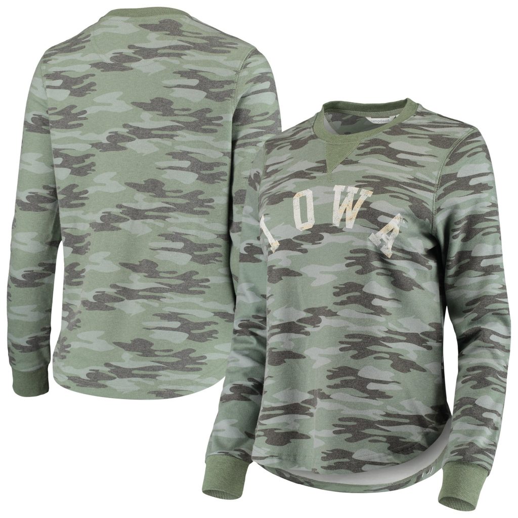 camo sweatshirt