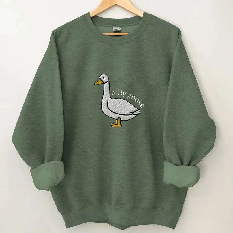 silly goose sweatshirt