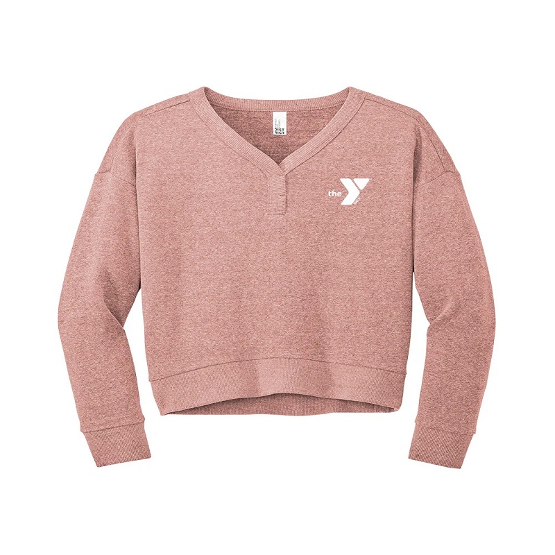 v neck sweatshirt