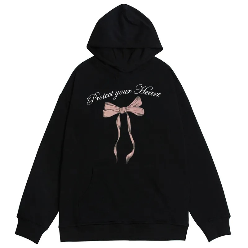 bow hoodie