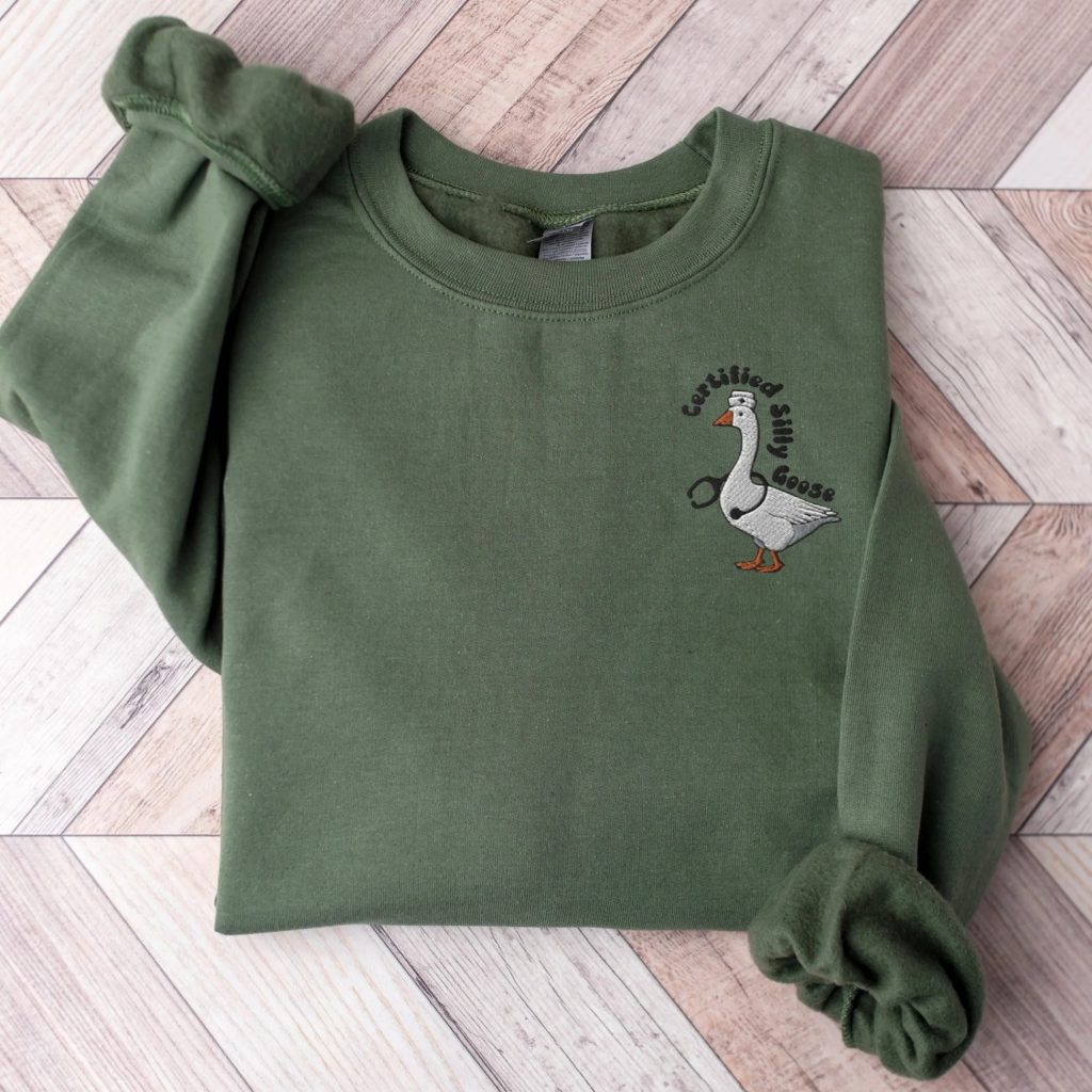 silly goose sweatshirt