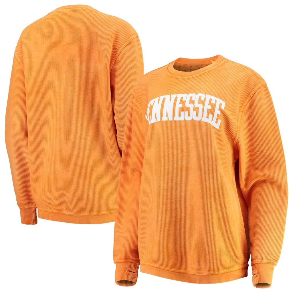 orange sweatshirt